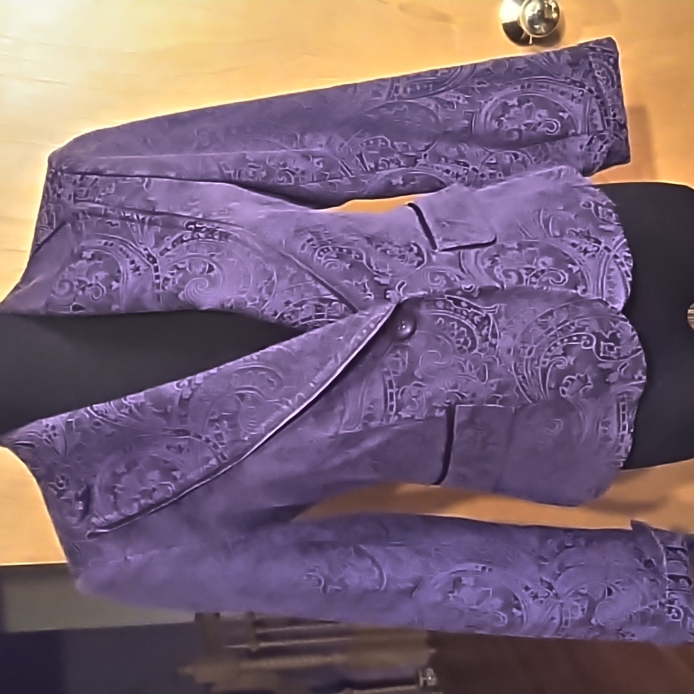 Style & Co size 4 Jacket in lovely shade of purple